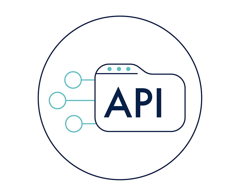 Interface showing iEHub API integration with ERP and CRM systems