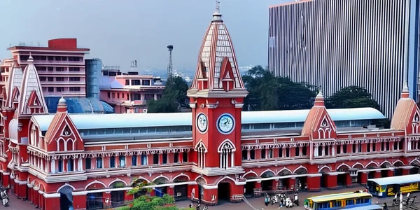 Image of office location in Chennai, India, showing the exterior of the building in a busy area.